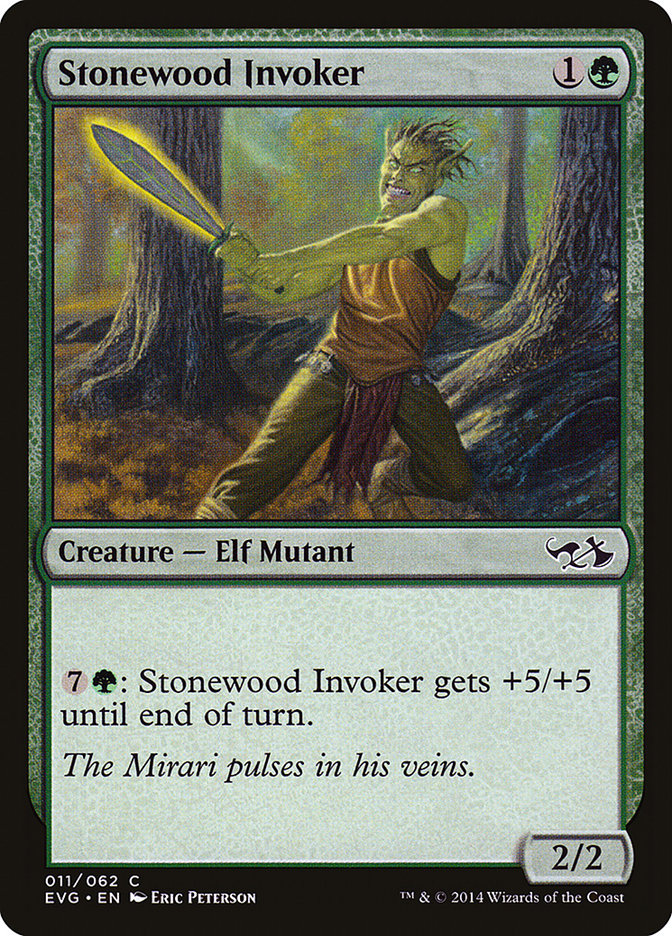 Stonewood Invoker (Elves vs. Goblins) [Duel Decks Anthology] | Good Games Cannington
