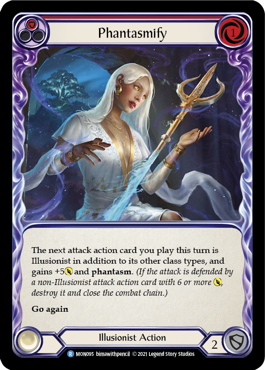 Phantasmify (Red) [MON095] 1st Edition Normal | Good Games Cannington