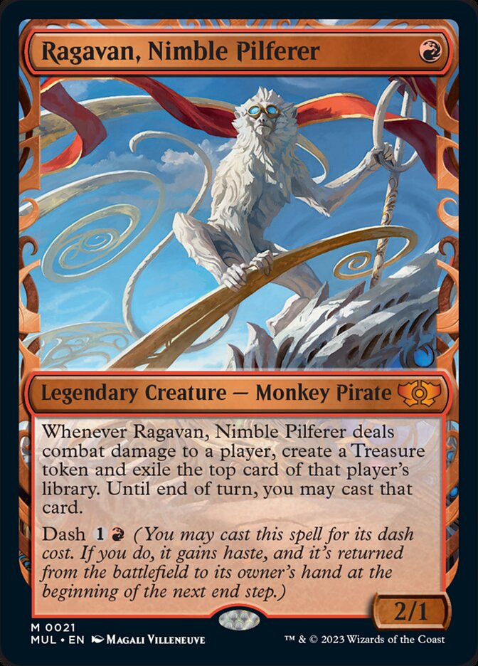 Ragavan, Nimble Pilferer [Multiverse Legends] | Good Games Cannington