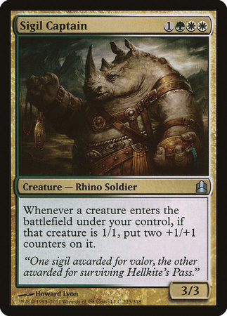 Sigil Captain [Commander 2011] | Good Games Cannington