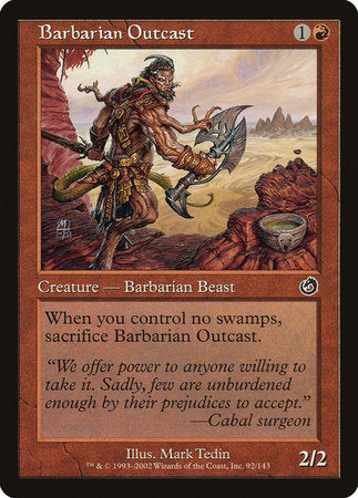 Barbarian Outcast [Torment] | Good Games Cannington