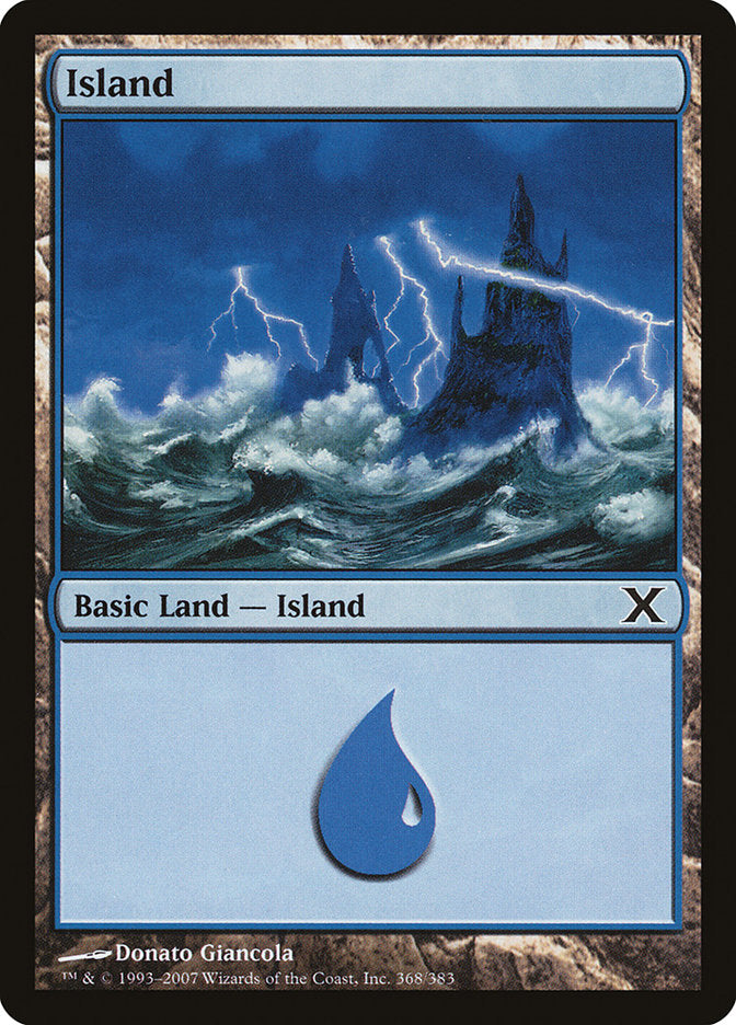 Island (368) [Tenth Edition] | Good Games Cannington