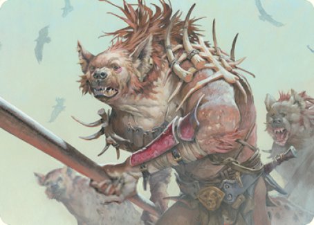 Gnoll Art Card [Dungeons & Dragons: Adventures in the Forgotten Realms Art Series] | Good Games Cannington