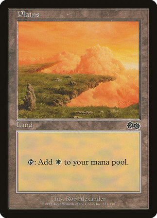 Plains (331) [Urza's Saga] | Good Games Cannington