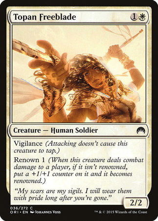 Topan Freeblade [Magic Origins] | Good Games Cannington