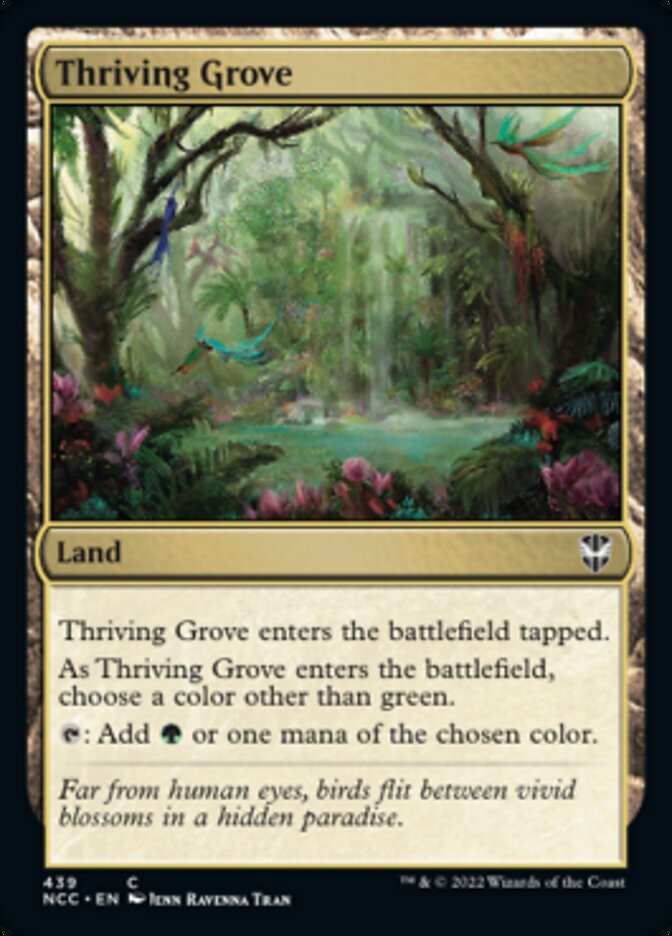 Thriving Grove [Streets of New Capenna Commander] | Good Games Cannington