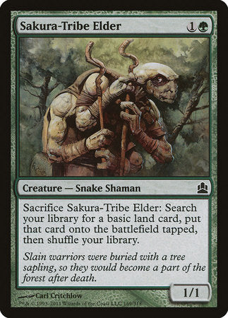 Sakura-Tribe Elder [Commander 2011] | Good Games Cannington