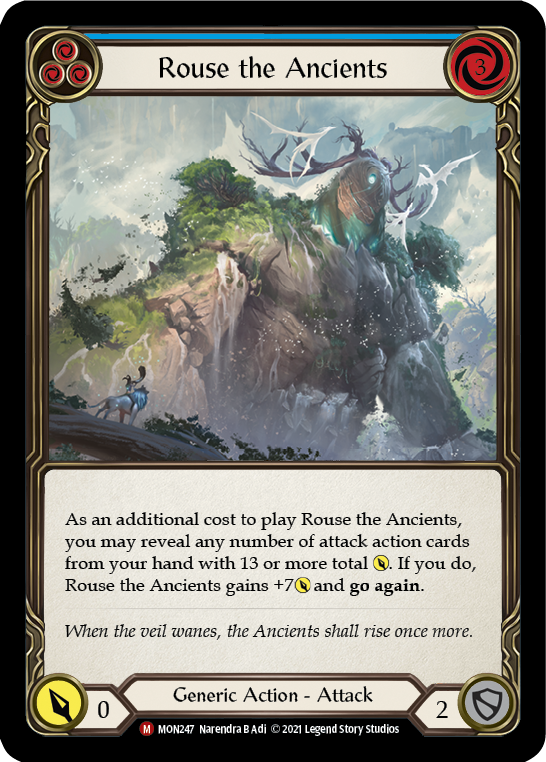 Rouse the Ancients [MON247] 1st Edition Normal | Good Games Cannington