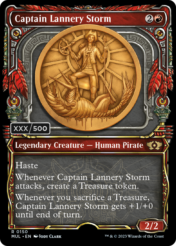 Captain Lannery Storm (Serialized) [Multiverse Legends] | Good Games Cannington