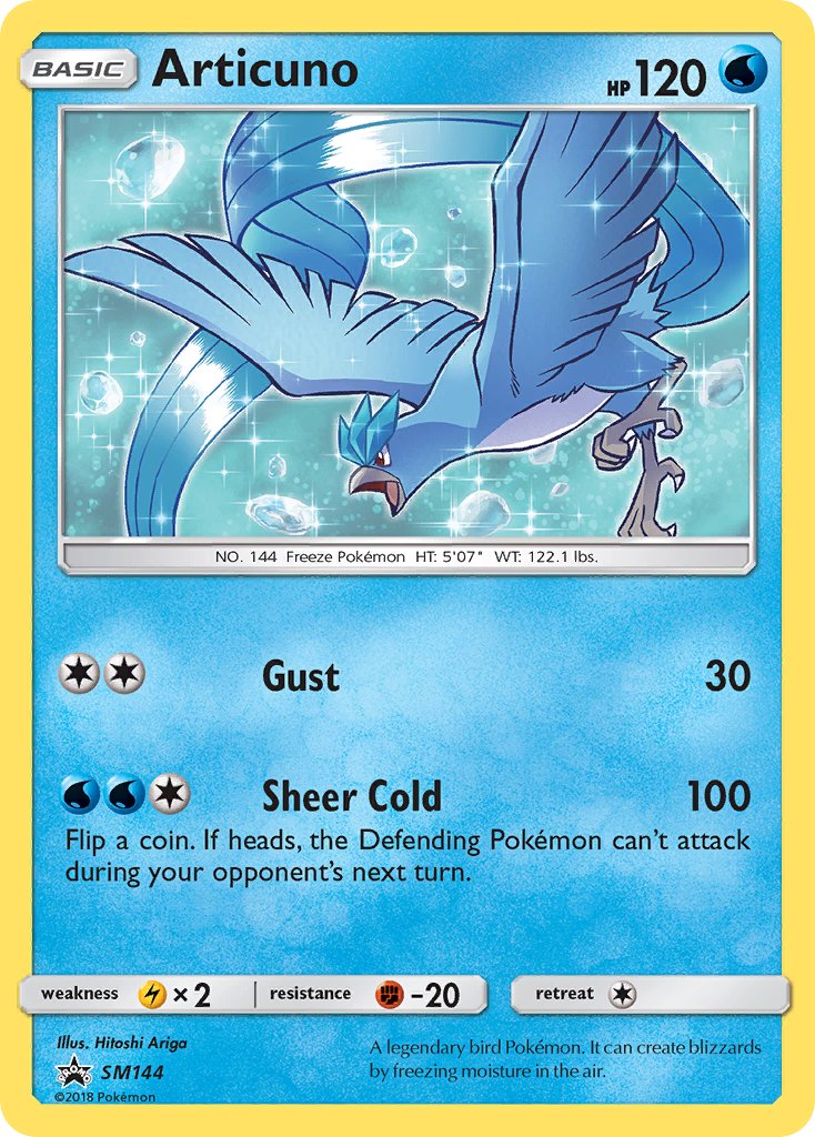 Articuno (SM144) [Sun & Moon: Black Star Promos] | Good Games Cannington