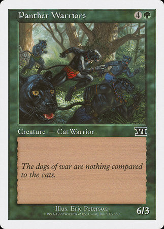 Panther Warriors [Classic Sixth Edition] | Good Games Cannington