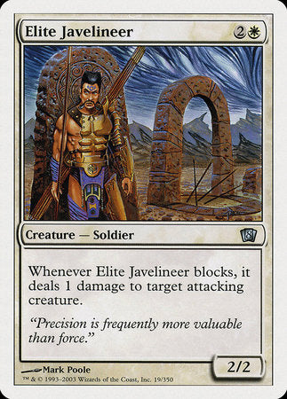 Elite Javelineer [Eighth Edition] | Good Games Cannington