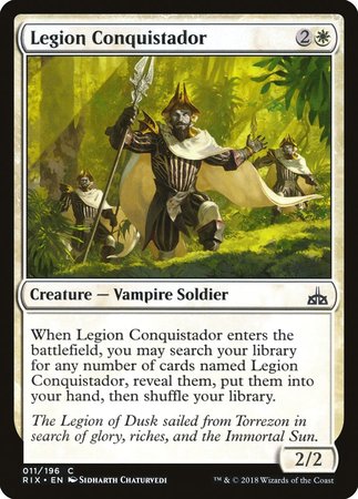 Legion Conquistador [Rivals of Ixalan] | Good Games Cannington