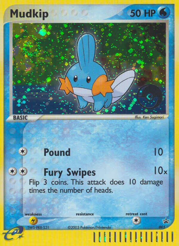 Mudkip (005) [Nintendo: Black Star Promos] | Good Games Cannington