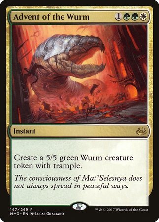 Advent of the Wurm [Modern Masters 2017] | Good Games Cannington