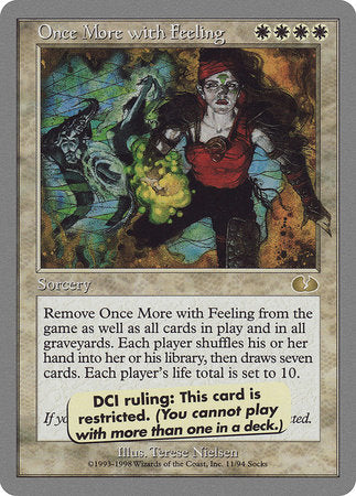 Once More with Feeling [Unglued] | Good Games Cannington