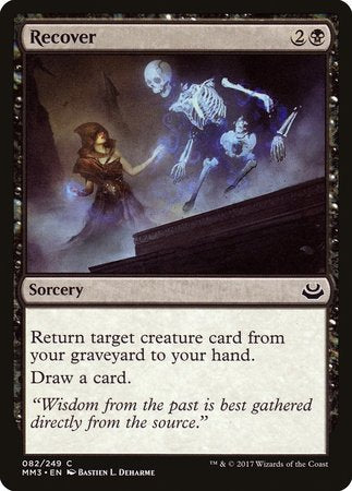 Recover [Modern Masters 2017] | Good Games Cannington