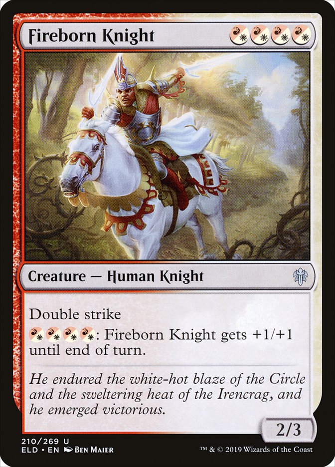 Fireborn Knight [Throne of Eldraine] | Good Games Cannington