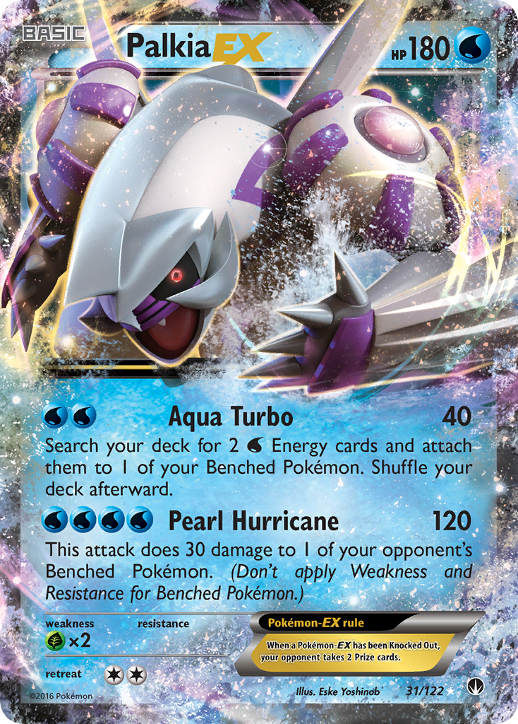 Palkia EX (31/122) [XY: BREAKpoint] | Good Games Cannington