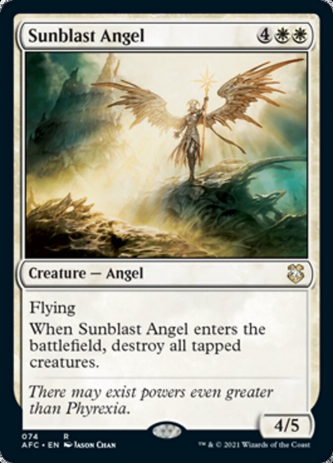 Sunblast Angel [Dungeons & Dragons: Adventures in the Forgotten Realms Commander] | Good Games Cannington
