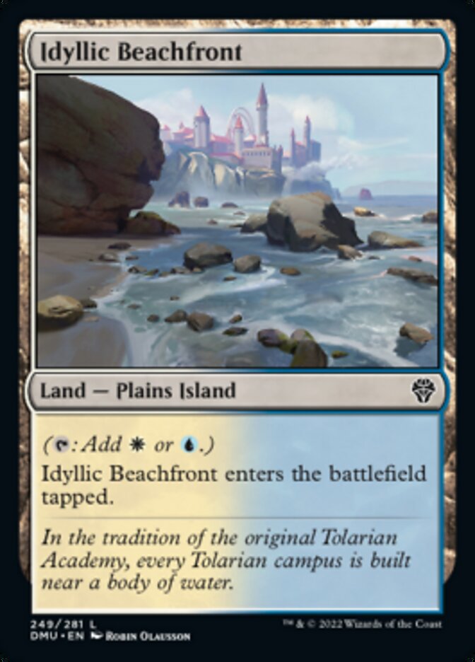 Idyllic Beachfront [Dominaria United] | Good Games Cannington