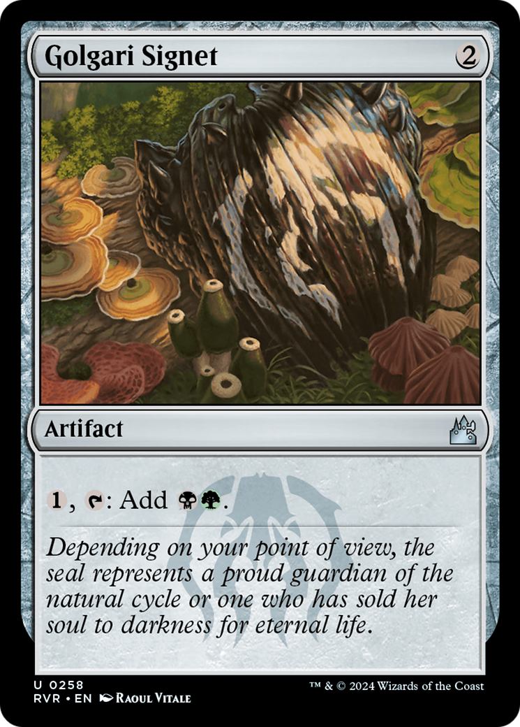 Golgari Signet [Ravnica Remastered] | Good Games Cannington