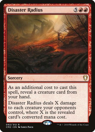 Disaster Radius [Commander Anthology Volume II] | Good Games Cannington