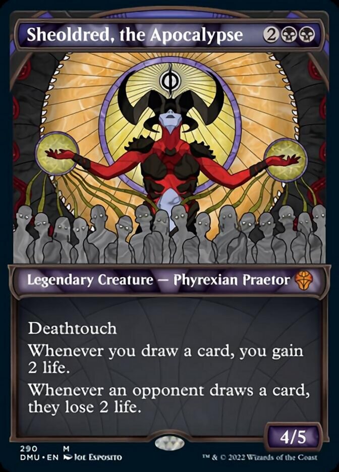 Sheoldred, the Apocalypse (Showcase) [Dominaria United] | Good Games Cannington
