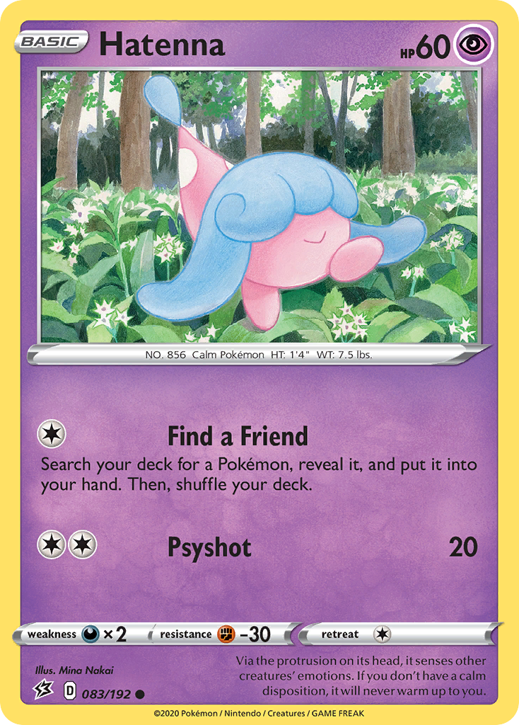 Hatenna (083/192) [Sword & Shield: Rebel Clash] | Good Games Cannington