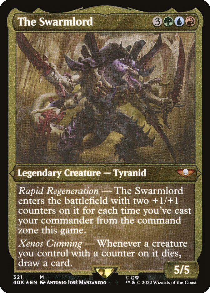 The Swarmlord (Display Commander) [Warhammer 40,000] | Good Games Cannington