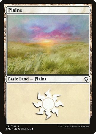 Plains (281) [Commander Anthology Volume II] | Good Games Cannington