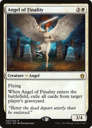 Angel of Finality [Commander Anthology] | Good Games Cannington