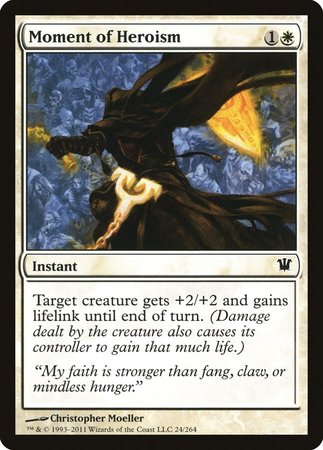 Moment of Heroism [Innistrad] | Good Games Cannington