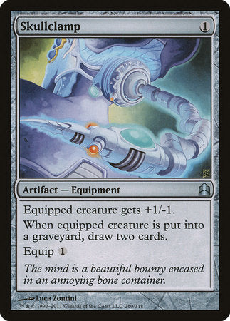 Skullclamp [Commander 2011] | Good Games Cannington