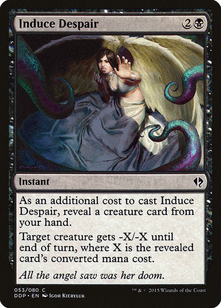 Induce Despair [Duel Decks: Zendikar vs. Eldrazi] | Good Games Cannington
