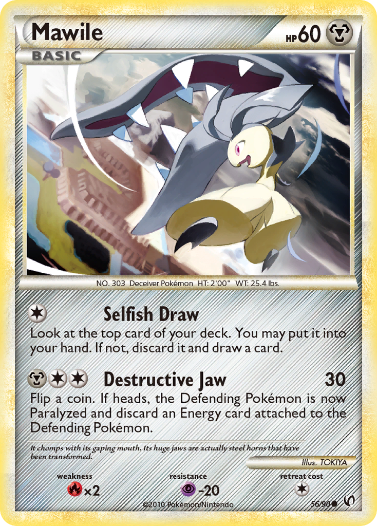 Mawile (56/90) [HeartGold & SoulSilver: Undaunted] | Good Games Cannington