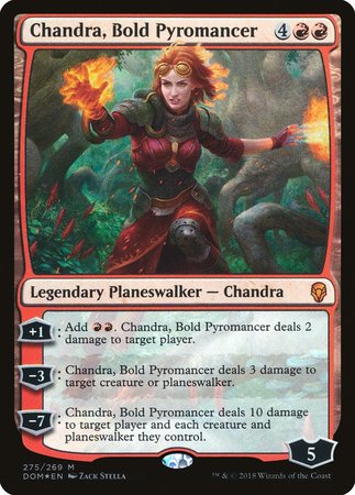 Chandra, Bold Pyromancer [Dominaria] | Good Games Cannington