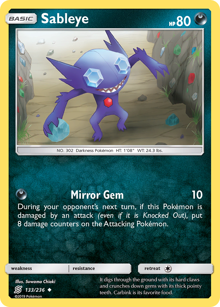 Sableye (133/236) [Sun & Moon: Unified Minds] | Good Games Cannington