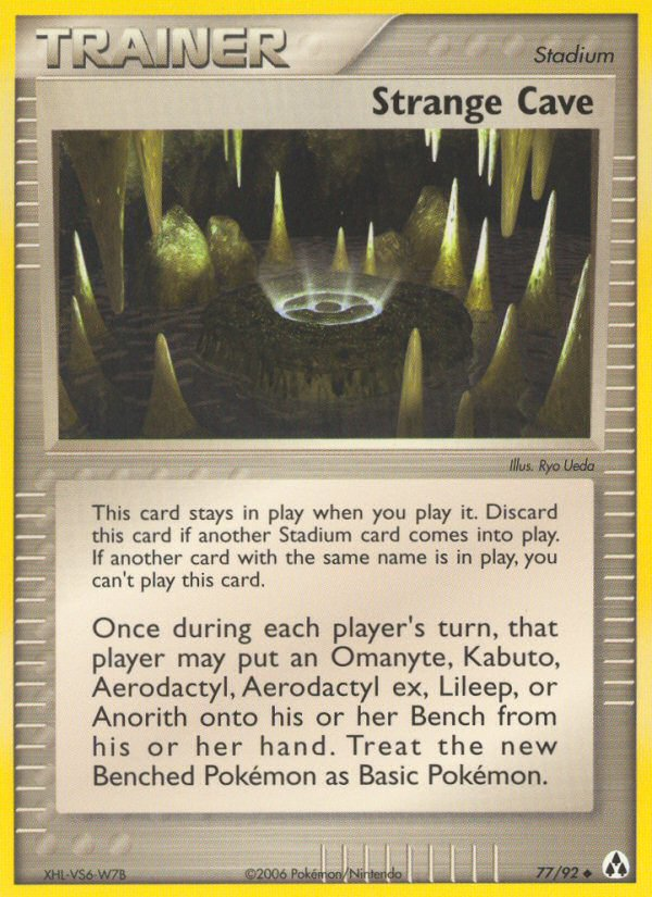 Strange Cave (77/92) [EX: Legend Maker] | Good Games Cannington