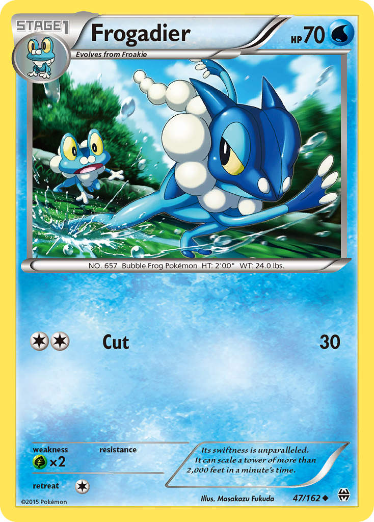 Frogadier (47/162) [XY: BREAKthrough] | Good Games Cannington