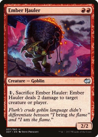 Ember Hauler [Duel Decks: Merfolk vs. Goblins] | Good Games Cannington
