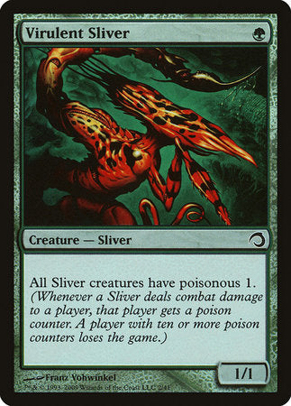 Virulent Sliver [Premium Deck Series: Slivers] | Good Games Cannington