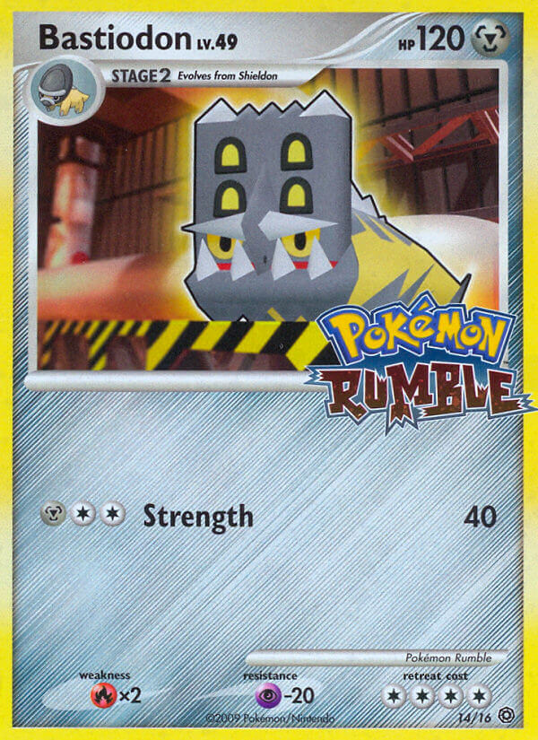 Bastiodon (14/16) [Pokémon Rumble] | Good Games Cannington