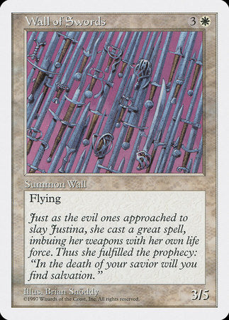 Wall of Swords [Fifth Edition] | Good Games Cannington