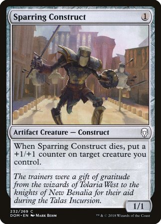 Sparring Construct [Dominaria] | Good Games Cannington