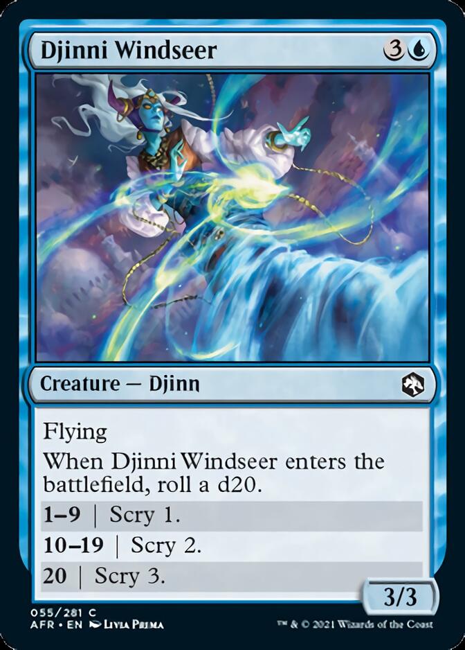 Djinni Windseer [Dungeons & Dragons: Adventures in the Forgotten Realms] | Good Games Cannington