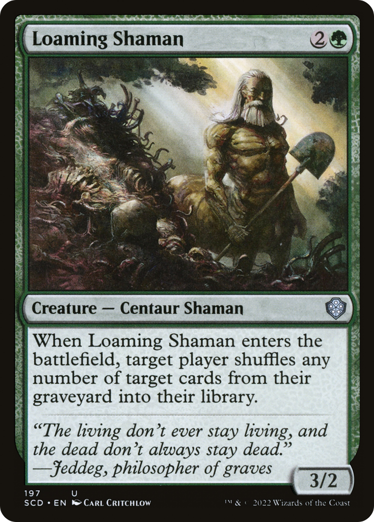 Loaming Shaman [Starter Commander Decks] | Good Games Cannington