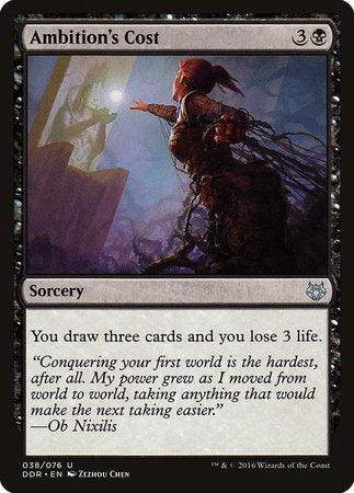 Ambition's Cost [Duel Decks: Nissa vs. Ob Nixilis] | Good Games Cannington