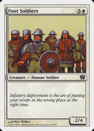 Foot Soldiers [Ninth Edition] | Good Games Cannington