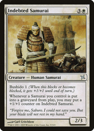 Indebted Samurai [Betrayers of Kamigawa] | Good Games Cannington